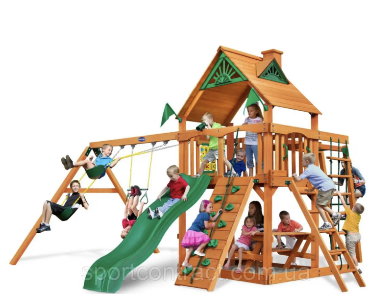 Дитячий ігровий майданчик "Люкс-9" Е7 з рукоходом