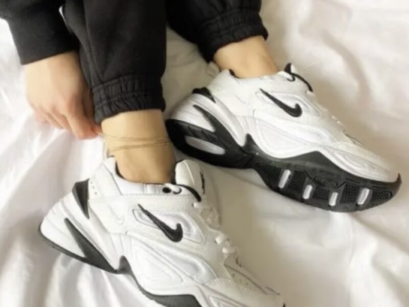 Кросівки чоловічі Кросівки Nike М2K Tekno White Black (чорно/білі) 41 EURO SHOES