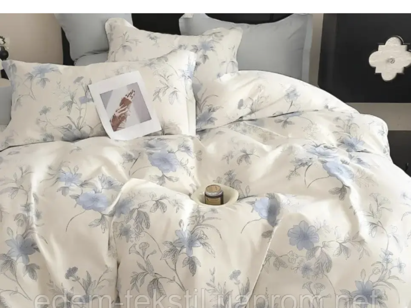 Постільна білизна євро Viluta Сатин Twill 795-E 220х200 см