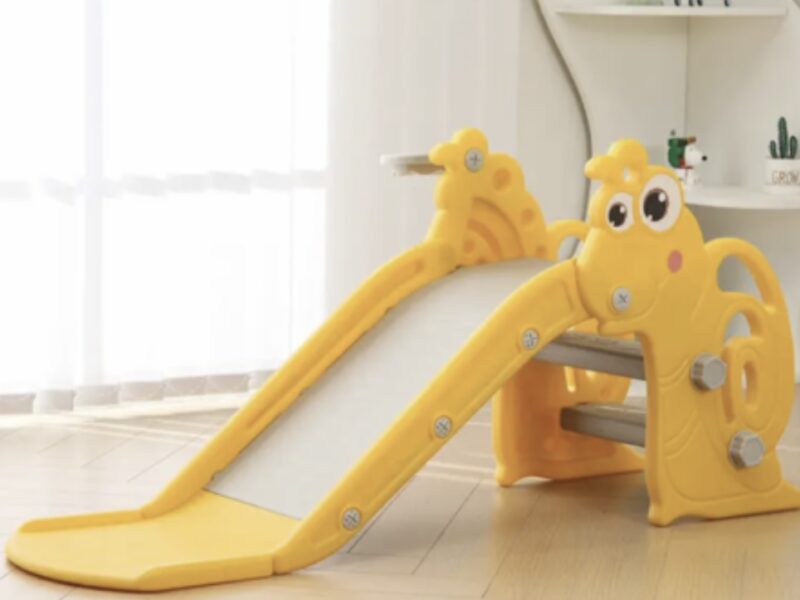 Дитяча гірка 2в1 Terrio “Snail” Жовта 110 см