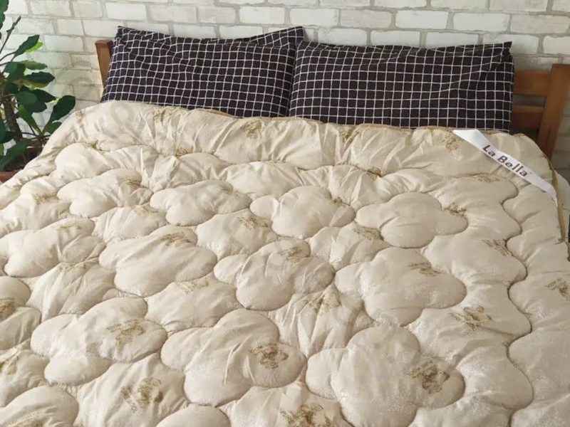 Ковдра Вовняна тепла полуторна 145х205 см "Чарівний сон"