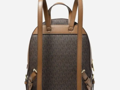 Рюкзак жіночий Michael Kors Jaycee Medium Logo Backpack коричневий