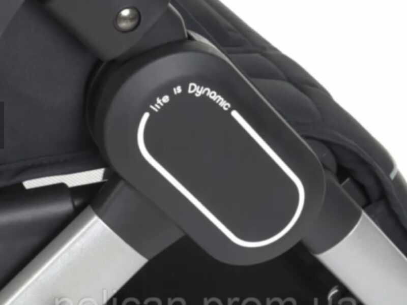 Коляска прогулянкова El Camino Dynamic V2 ME-1053-Onyx темно-сіра pelican