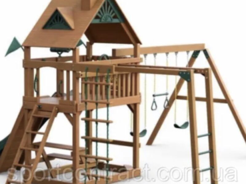 Дитячий ігровий майданчик "premium-8" з рукоходом Код: 3 Е7