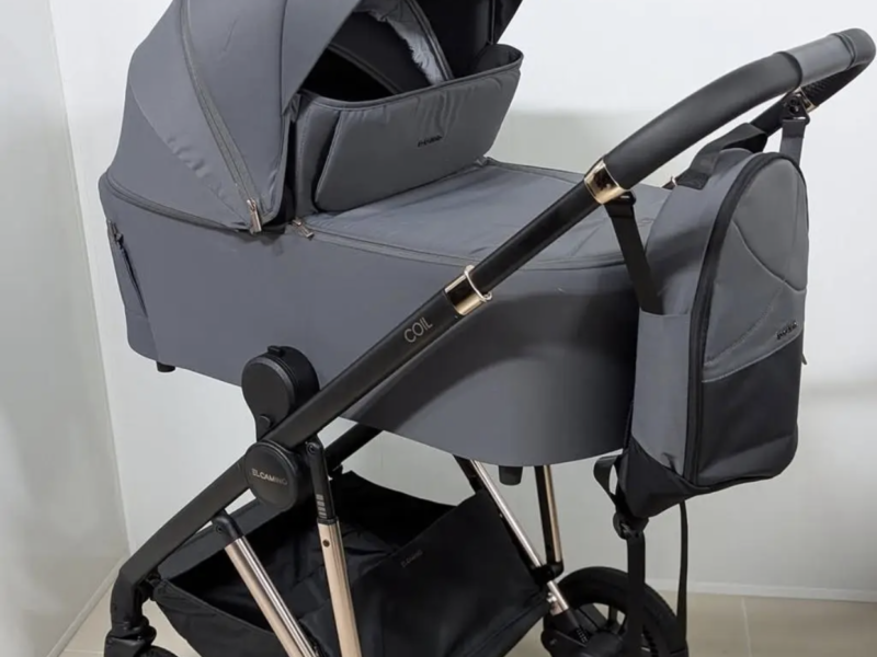 Коляска дитяча універсальна 2в1 El Camino ME 1190 COIL Asphalt Gray
