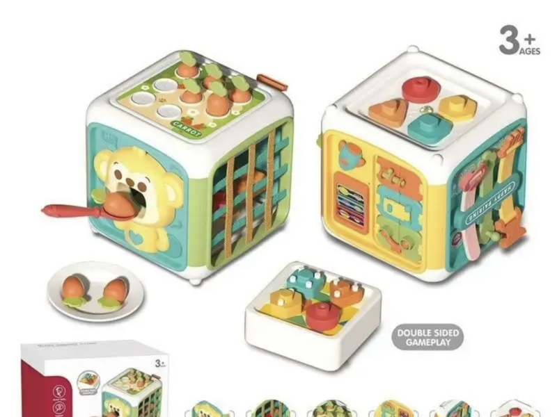 Розвиваючий куб , куб-сортер , куб, бізікуб , мультибокс, город, гра-нагодуй мавпу,геометрика, куб для найменших