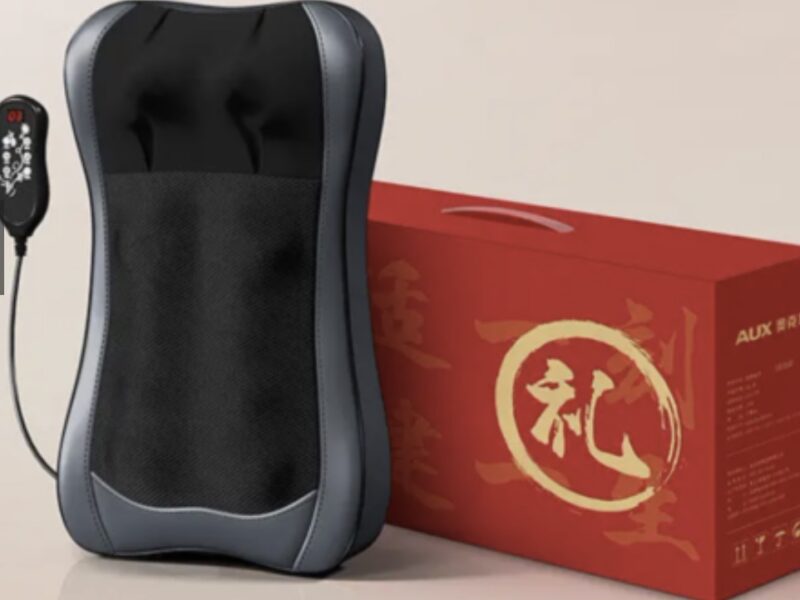 Масажна накидка для спини міні на крісло, масажер для спини, масажер для шиї та спини і плечей