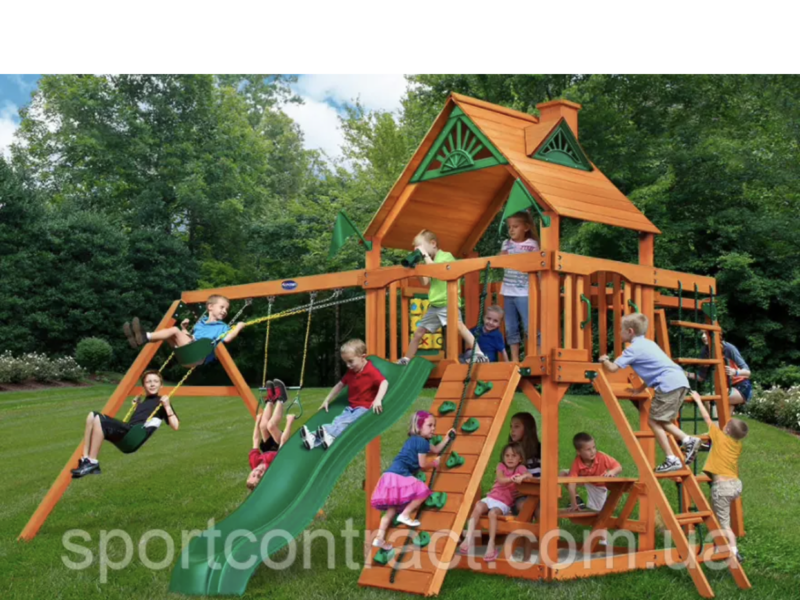 Дитячий ігровий майданчик "Люкс-9" Е7 з рукоходом