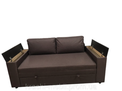 Диван Дукат розкладний ортопедичний двоспальний з нішами для білизни 120×190 см