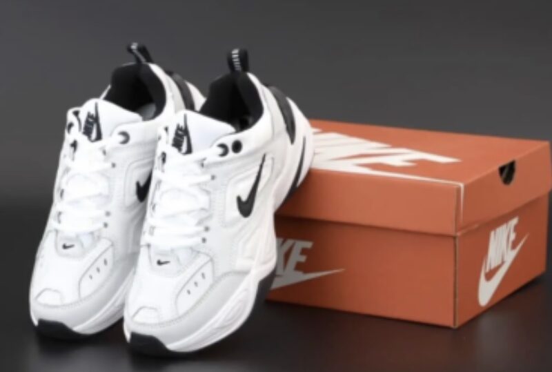 Кросівки білі унісекс Nike М2K Tekno White Black чорнобілі 41EURO SHOES