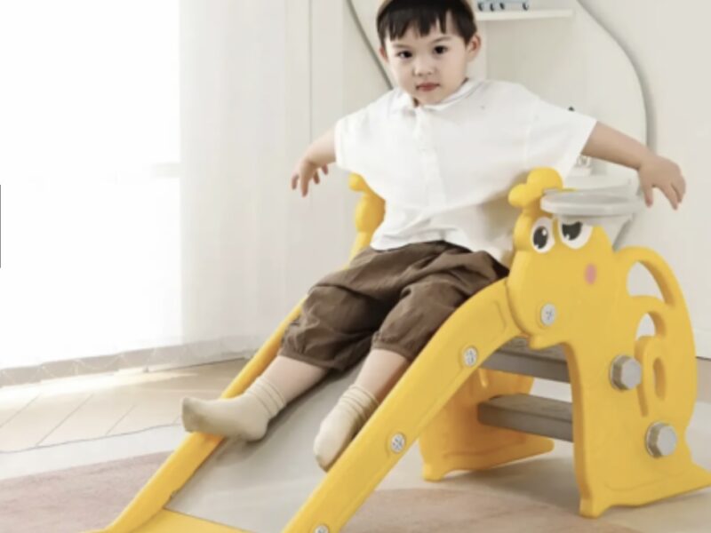 Дитяча гірка 2в1 Terrio “Snail” Жовта 110 см