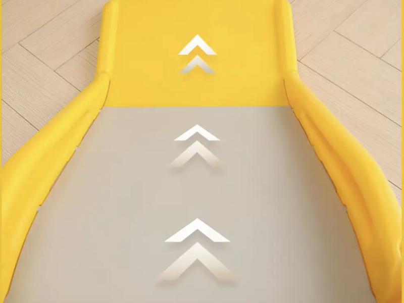 Дитяча гірка 2в1 Terrio “Snail” Жовта 110 см