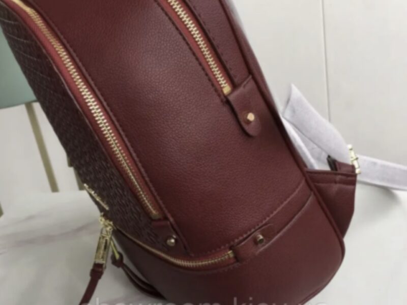 Жіночий рюкзак Michael Kors Rhea Zip G Bordeaux Lux