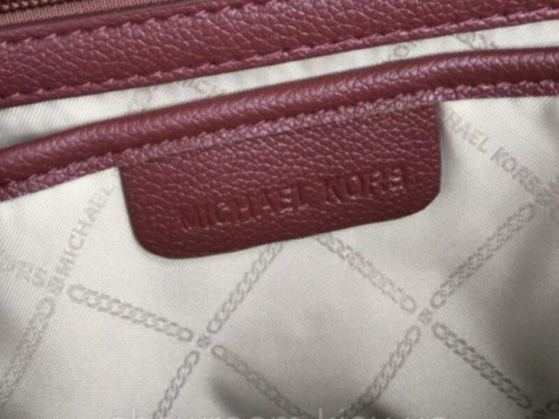 Жіночий рюкзак Michael Kors Rhea Zip G Bordeaux Lux