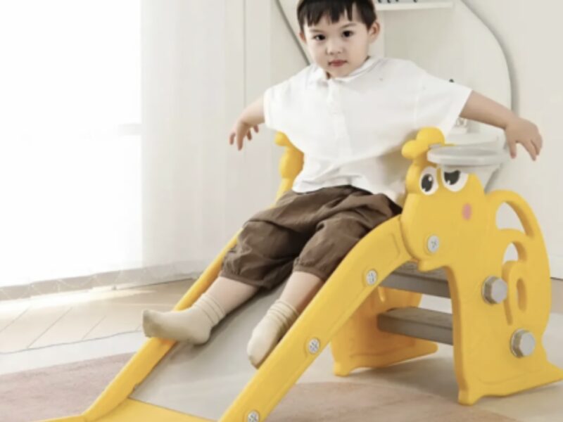 Дитяча гірка 2в1 Terrio “Snail” Жовта 110 см