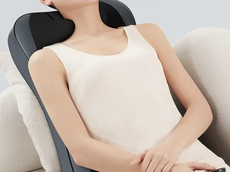 Масажер для спини, міні масажна накидка, масажер для шиї, спини, плечей, попереку
