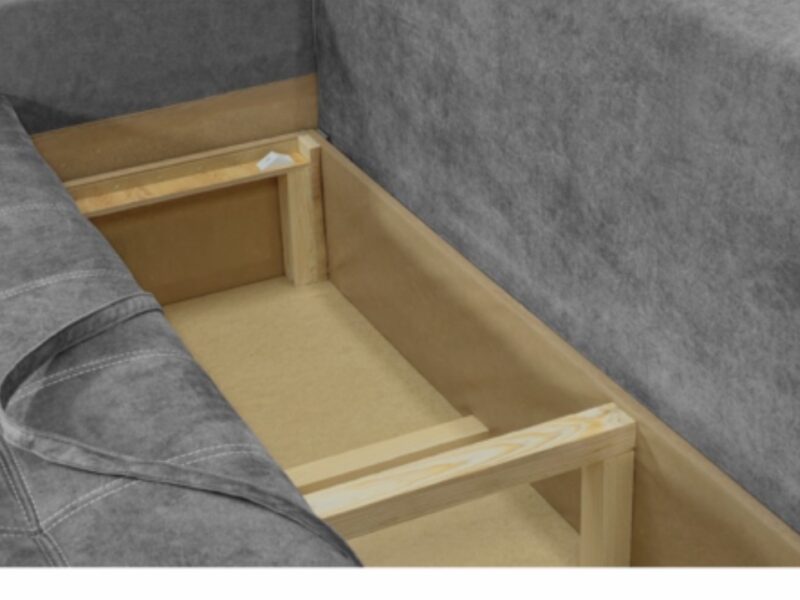 Диван Бостон (235 × 98 см, серый) IMI