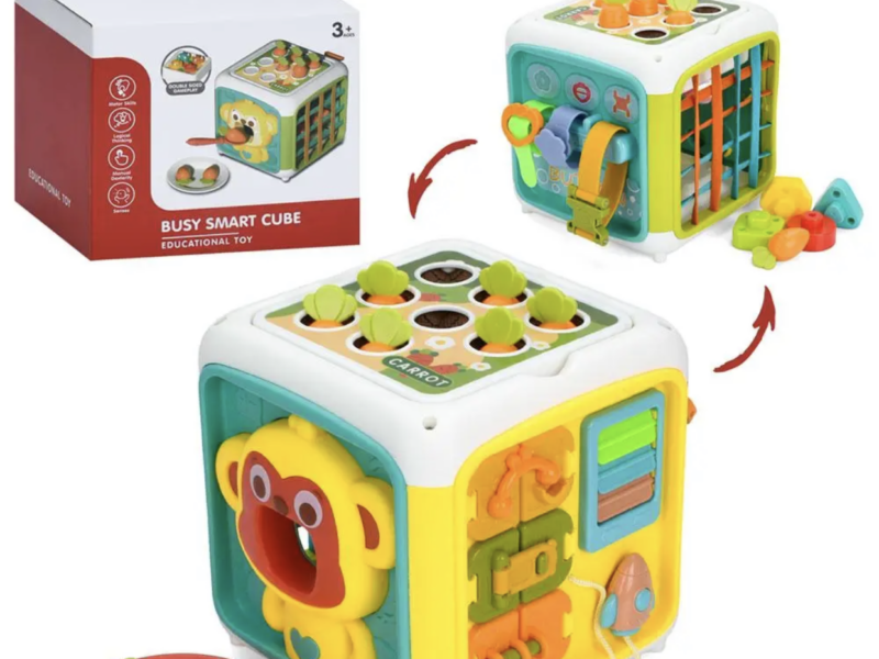 Розвиваючий куб , куб-сортер , куб, бізікуб , мультибокс, город, гра-нагодуй мавпу,геометрика, куб для найменших