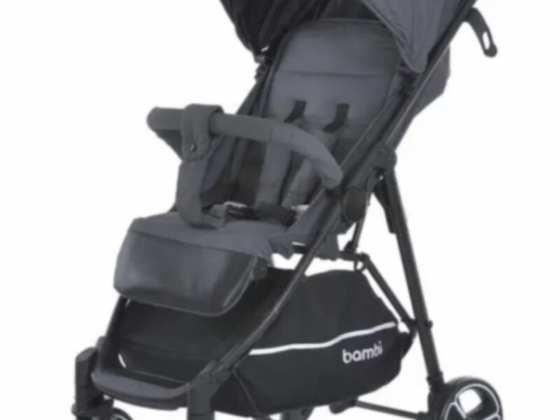 Коляска прогулянкова Bambi M-4249-2-Gray-Matt сіра 4863841
