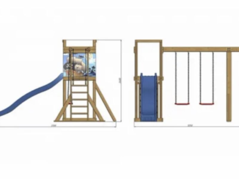 Дитячий майданчик для вулиці SportBaby-15 (ТМ SportBaby)