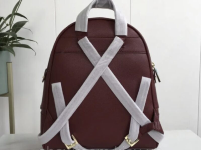 Жіночий рюкзак Michael Kors Rhea Zip G Bordeaux Lux