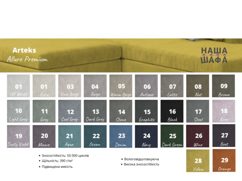 Диван Кентукі сірий