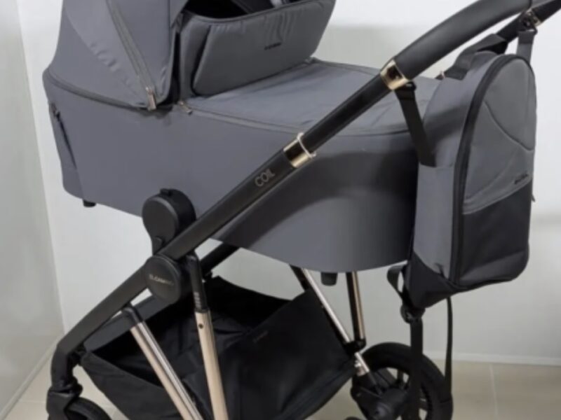 Коляска дитяча універсальна 2в1 El Camino ME 1190 COIL Asphalt Gray