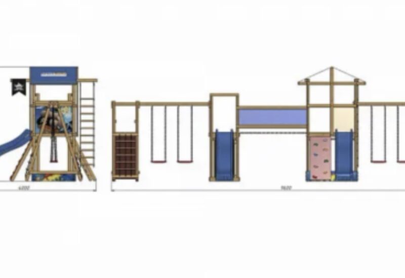 Дитячий ігровий майданчик для вулиці SportBaby-13 (ТМ SportBaby)