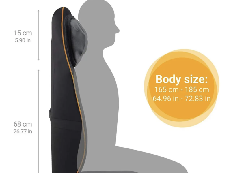 Масажна накидка на сидіння для точкового масажу Medisana MCN