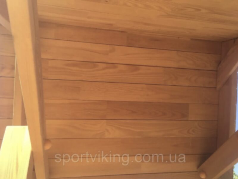 Дитячий майданчик Blue Rabbit KIOSK, будиночок із гіркою Код: KIOSK