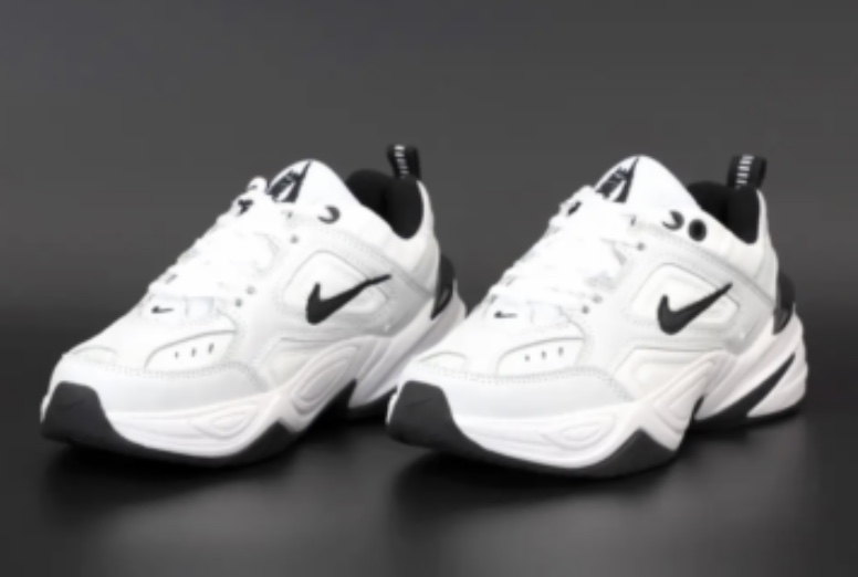 Кросівки білі унісекс Nike М2K Tekno White Black чорнобілі 41EURO SHOES