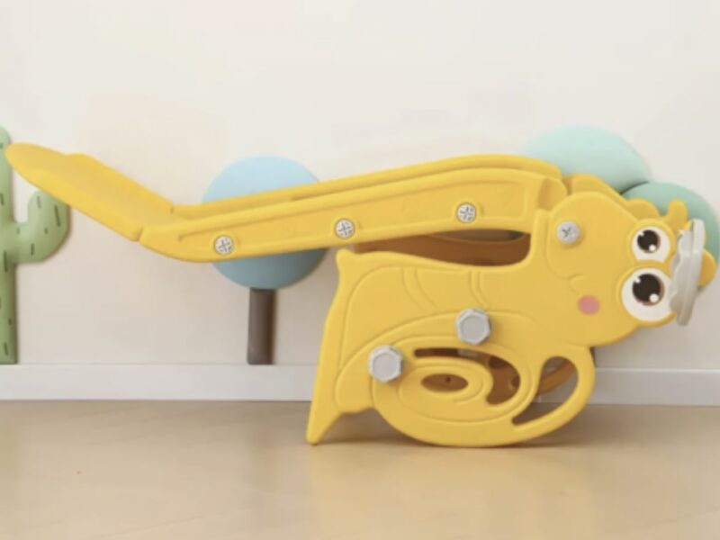 Дитяча гірка 2в1 Terrio “Snail” Жовта 110 см