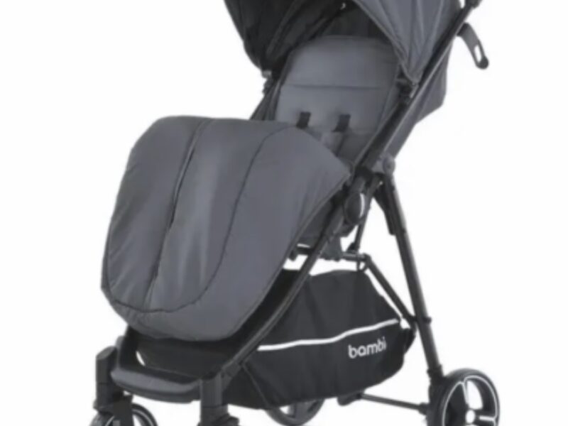 Коляска прогулянкова Bambi M-4249-2-Gray-Matt сіра 4863841