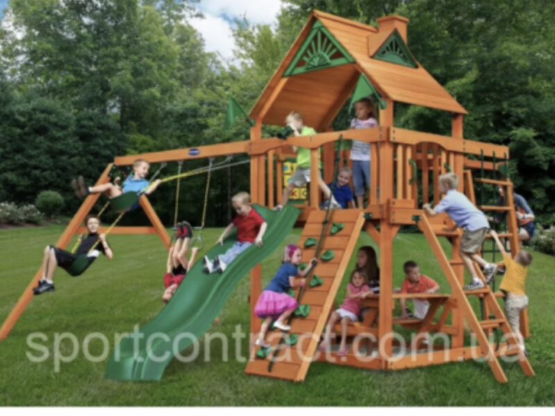 Дитячий ігровий майданчик "premium-8" з рукоходом Код: 3 Е7
