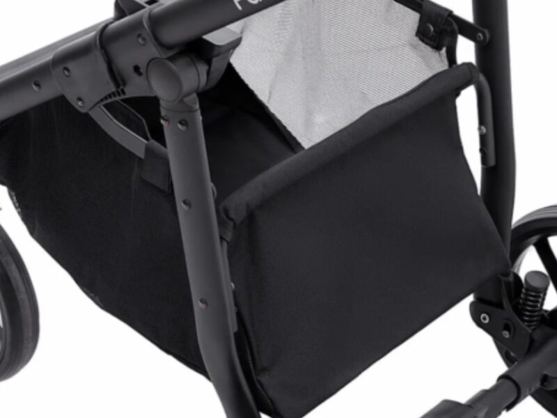 Коляска універсальна 2в1 Bair Palermo (чохол на ніжки, кошик, сумка, підсклянник) Коричнева