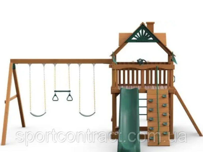 Дитячий ігровий майданчик "Люкс-9" Е7 з рукоходом