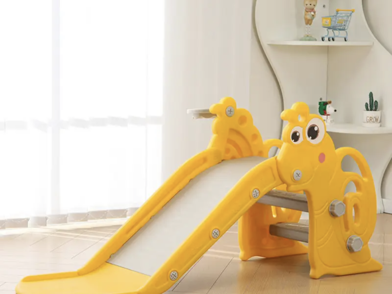 Дитяча гірка 2в1 Terrio “Snail” Жовта 110 см