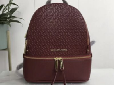 Жіночий рюкзак Michael Kors Rhea Zip G Bordeaux Lux