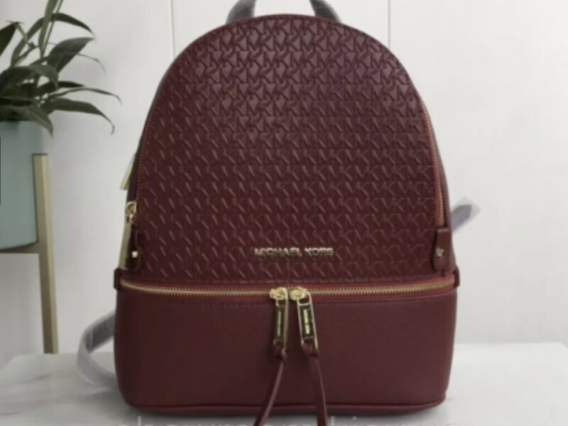 Жіночий рюкзак Michael Kors Rhea Zip G Bordeaux Lux