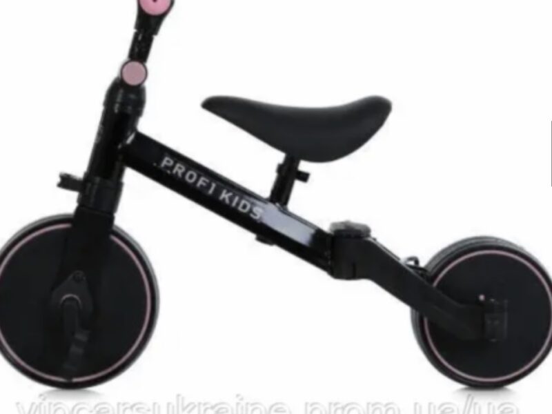 Дитячий велосипед вілобвг/біговел трансформер 3 в 1 від Profi Kids MBB 1008 pink