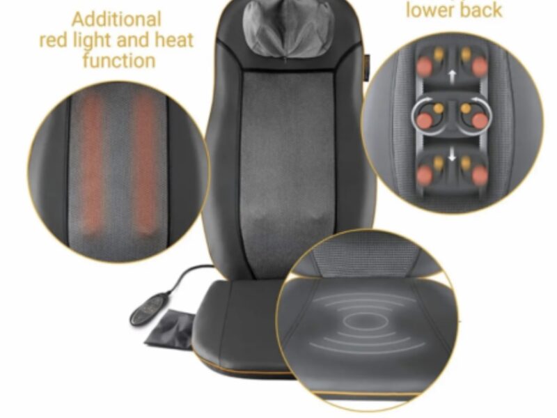 Масажер для спини, шиї, сідниць / Масажна накидка для сидіння / Масажне крісло Шиацу Medisana MCN 88930 Код: Medisana MCN 88930