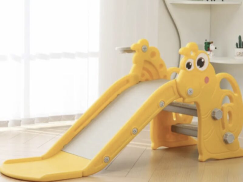 Дитяча гірка 2в1 Terrio “Snail” Жовта 110 см