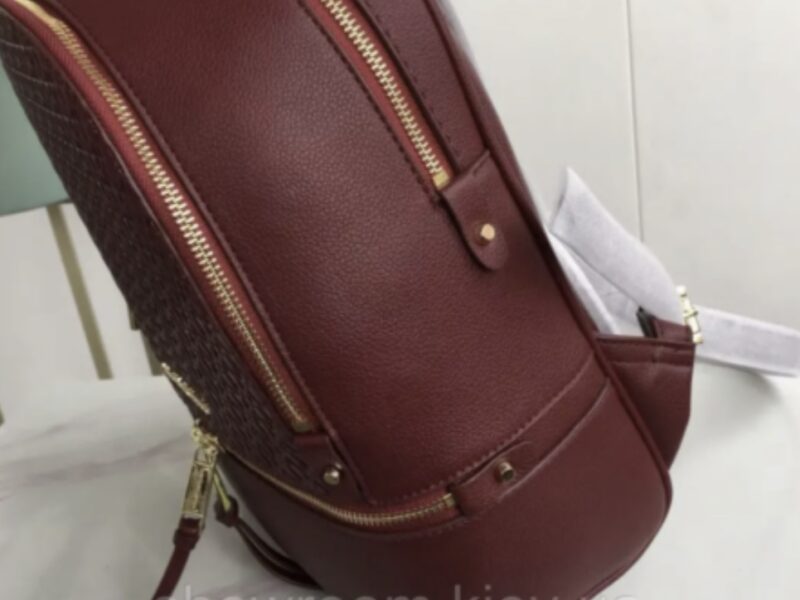 Жіночий рюкзак Michael Kors Rhea Zip G Bordeaux Lux