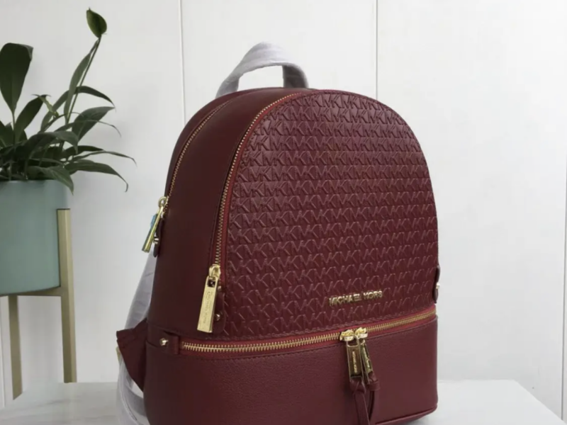 Жіночий рюкзак Michael Kors Rhea Zip G Bordeaux Lux
