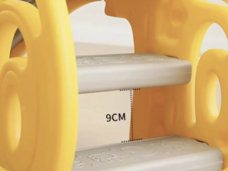 Дитяча гірка 2в1 Terrio “Snail” Жовта 110 см