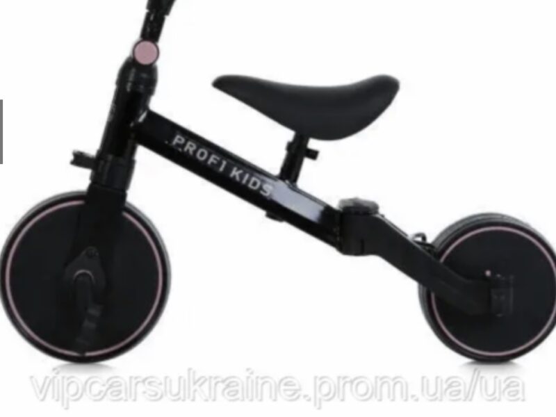 Дитячий велосипед-біговел трансформер 3 в 1 Profi Kids MBB 1008 pink