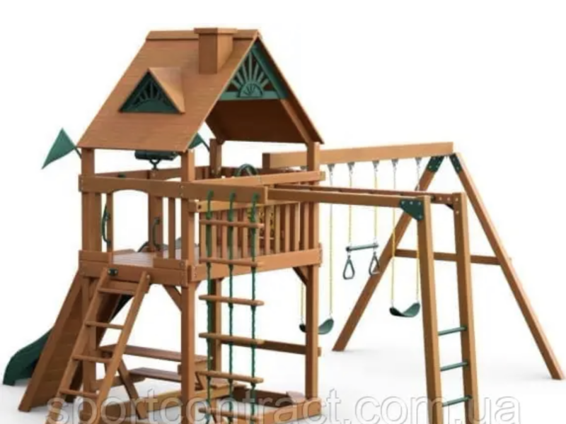 Дитячий ігровий майданчик "Люкс-9" Е7 з рукоходом