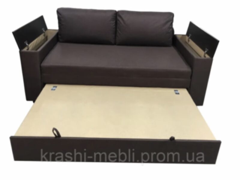 Диван Дукат розкладний ортопедичний двоспальний з нішами для білизни 120×190 см недорого