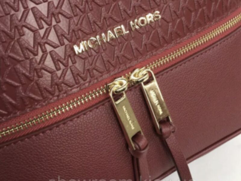 Жіночий рюкзак Michael Kors Rhea Zip G Bordeaux Lux