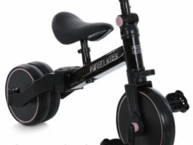 Дитячий велосипед вілобвг/біговел трансформер 3 в 1 від Profi Kids MBB 1008 pink